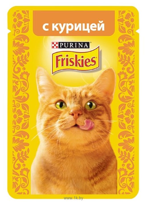 Фотографии Friskies (0.085 кг) 1 шт. Кусочки в подливе с Курицей