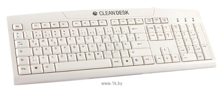 Фотографии InduKey TKL-105-IP68-KGEH-WHITE-USB-US/CYR-CLEANDESKbyGett