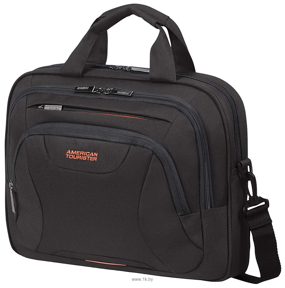 Фотографии American Tourister At Work Black/Orange 40 см