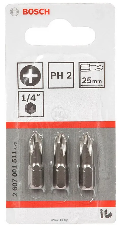Фотографии Bosch 2607001511 3 предмета