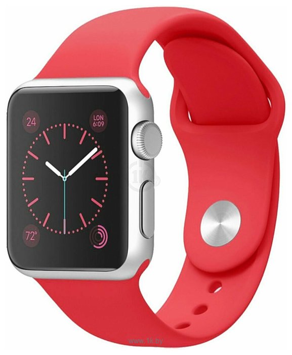 Фотографии COTEetCI Silicone для Apple Watch 42mm (red)