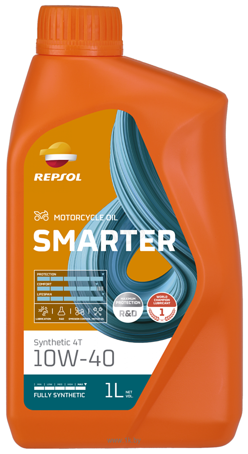 Фотографии Repsol Smarter Synthetic 4T 10W-40 1л