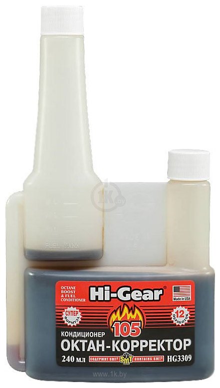 Фотографии Hi-Gear Octane Boost & Fuel Conditioner with SMT2 240 ml (HG3309)