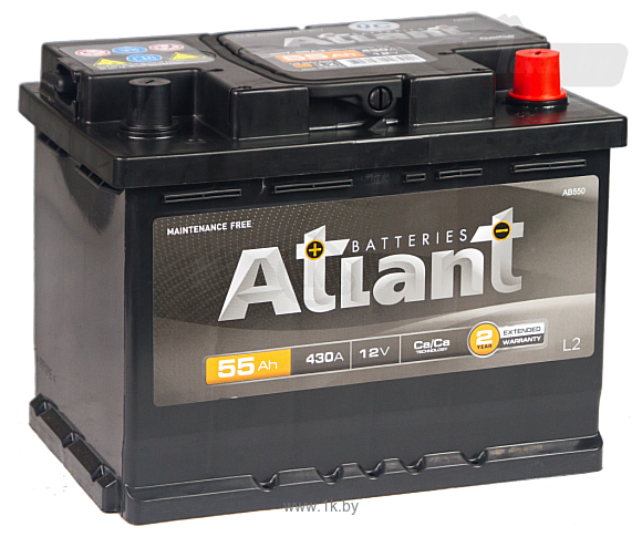 Фотографии Atlant 430A R+ (55Ah)