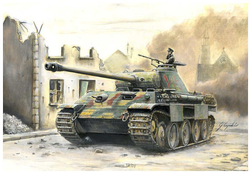 Фотографии Italeri 15752 Sd.Kfz. 171 Panther Ausf. A
