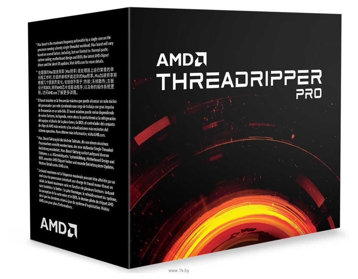 Фотографии AMD Ryzen Threadripper PRO 3955WX (BOX)