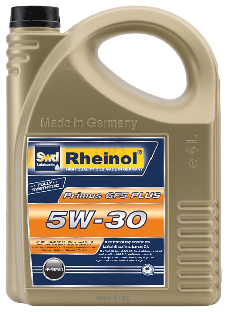 Фотографии Rheinol Primus GF5 Plus 5W-30 4л