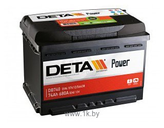 Фотографии DETA Power DB542 L (54Ah)