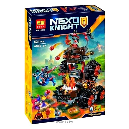 Фотографии BELA Nexo Knight 10518 Роковое наступление Генерала Магмара