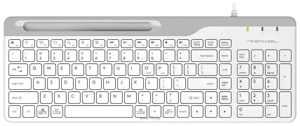 Фотографии A4Tech Fstyler FK25 white/gray