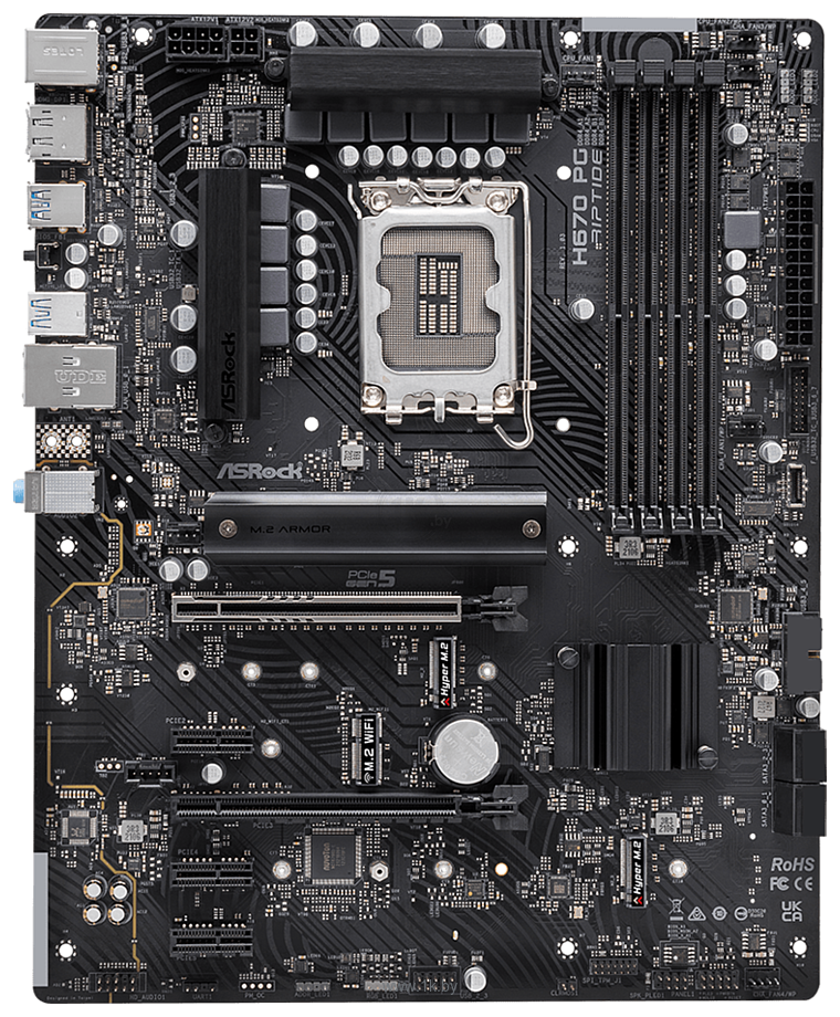 Фотографии ASRock H670 PG Riptide