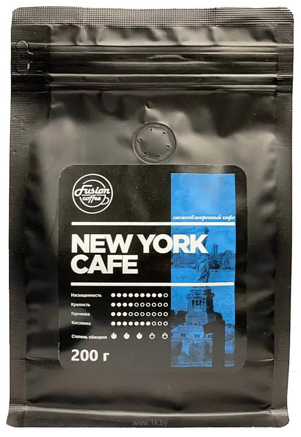 Фотографии Fusion Coffee New York Cafe зерновой 200 г