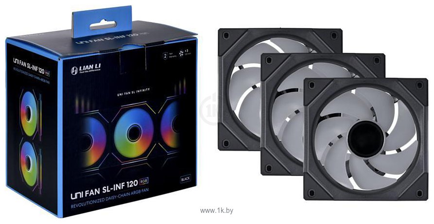 Фотографии Lian Li Uni Fan SL Infinity 120 ARGB G99.12SLIN3B.00