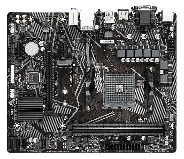 Фотографии GIGABYTE A520M S2H (rev. 1.3)