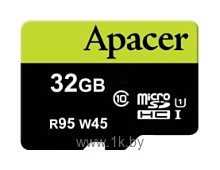 Фотографии Apacer microSDHC Card Class 10 UHS-I U1 (R95 W45 MB/s) 32GB