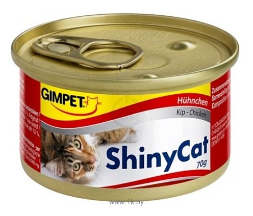Фотографии GimCat ShinyCat с курочкой (0.07 кг) 24 шт.