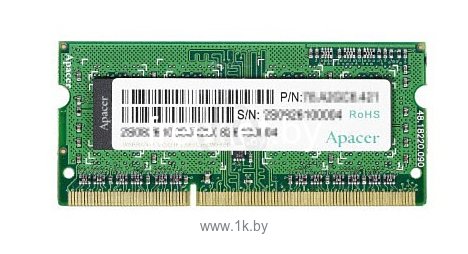 Фотографии Apacer DDR3 1600 SO-DIMM 4GB