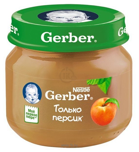 Фотографии Gerber Персик, 80 г