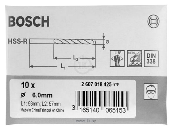 Фотографии Bosch 2607018419 10 предметов