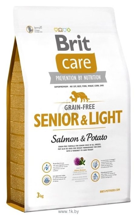 Фотографии Brit (3 кг) Care Senior & Light Salmon & Potato