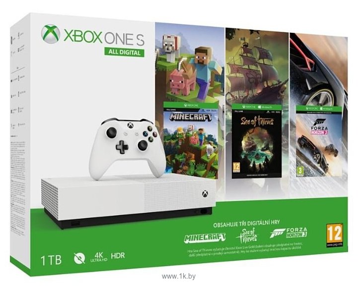 Фотографии Microsoft Xbox One S 1 ТБ S All Digital