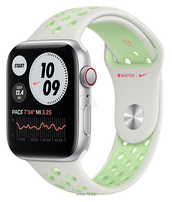 Фотографии Apple Watch SE GPS + Cellular 44mm Aluminum Case with Nike Sport Band