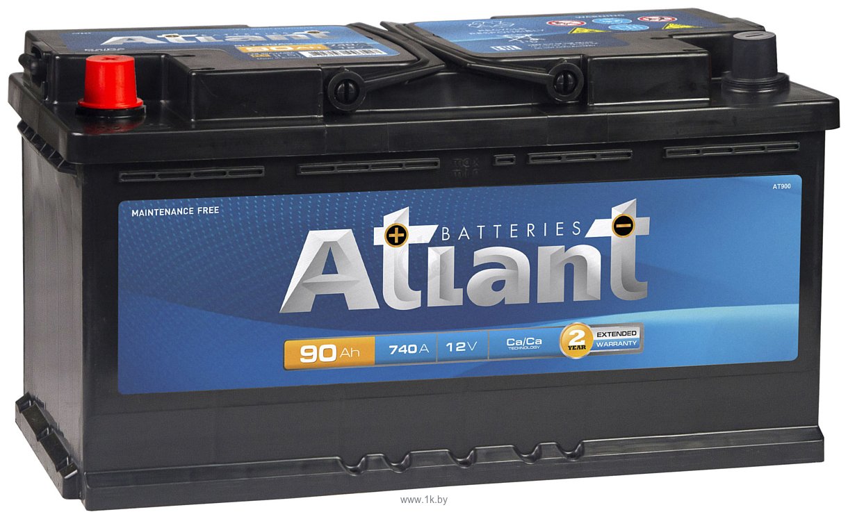 Фотографии Atlant 90 Аh ATLANT Blue L+