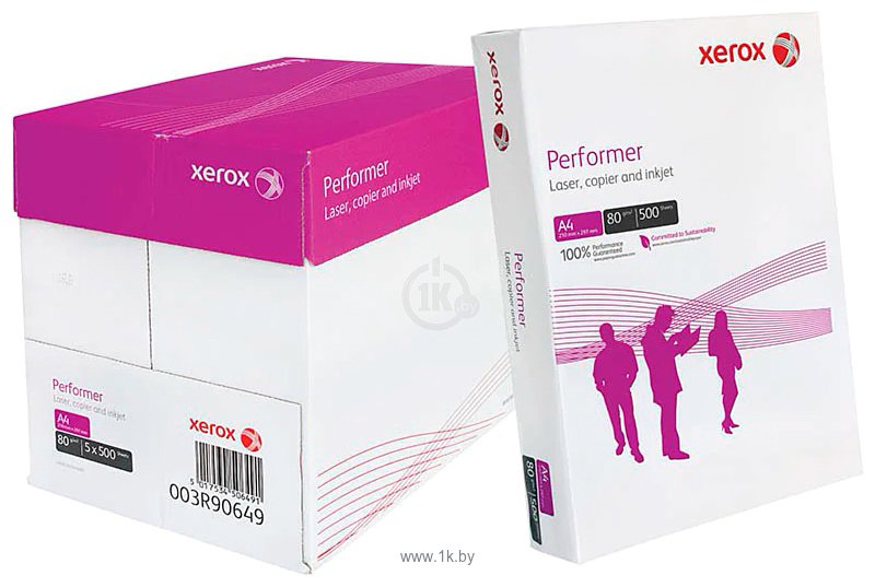 Фотографии Xerox Performer A4 (80 г/м2, 5x500 л)