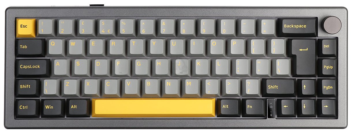 Фотографии Epomaker EK68 Yellow black Sushi