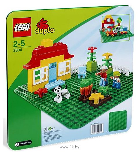Фотографии LEGO Duplo 2304 Зеленая плата