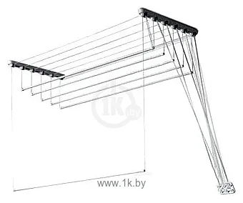 Фотографии Comfort Alumin потолочная 7 стержней алюминий 100 см