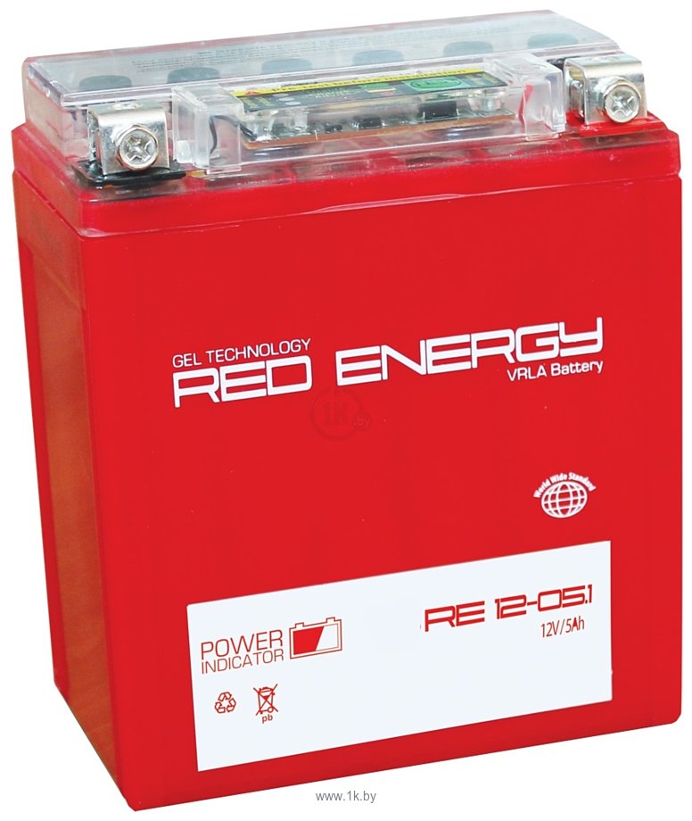 Фотографии Red Energy 1205.1 (YB5L-B, 12N5-3B) (5Ah)