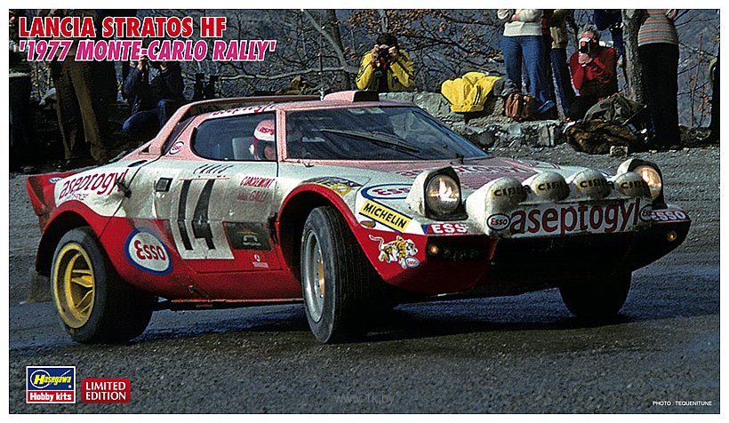 Фотографии Hasegawa Lancia Stratos HF "1977 Monte-Carlo Rally"