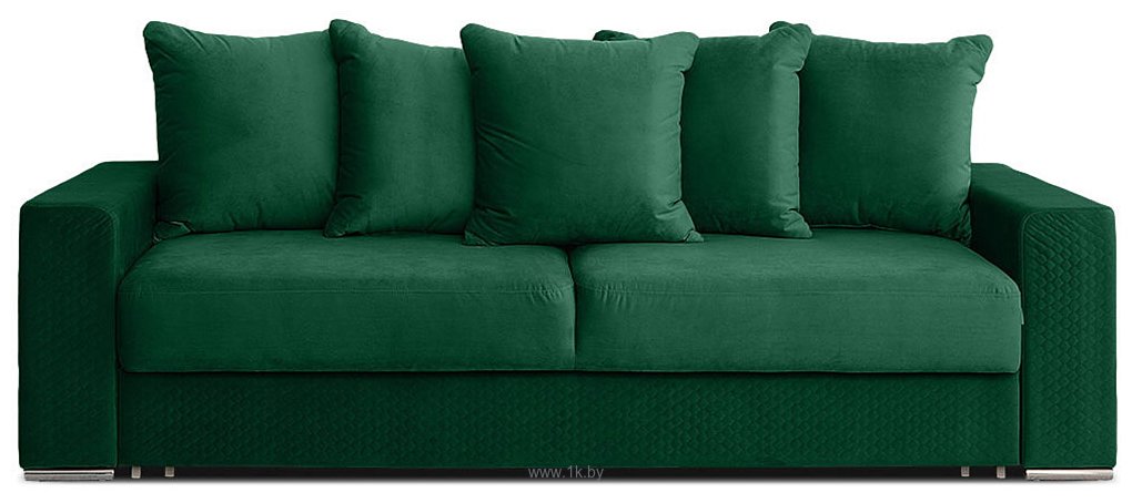 Фотографии Divan Корсо Velvet Emerald (велюр, зеленый)