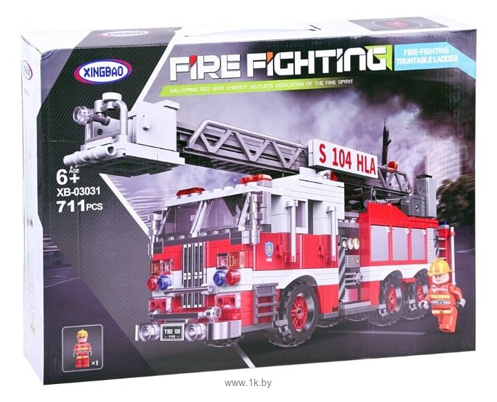 Фотографии XingBao Fire Fighting XB-03031 The Aerial Ladder Fire