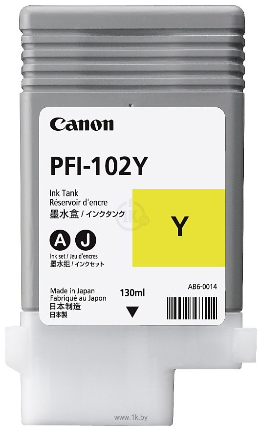 Фотографии Аналог Canon PFI-102Y (0898B001)