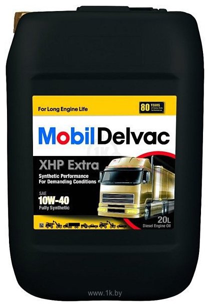 Фотографии Mobil Delvac XHP Extra 10W-40 20л