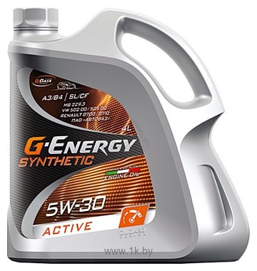 Фотографии G-Energy Synthetic Active 5W-30 4л