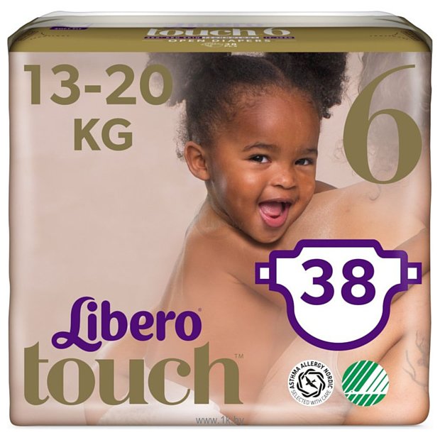 Фотографии Libero Touch 6 Extra Large (13-20 кг) 38 шт