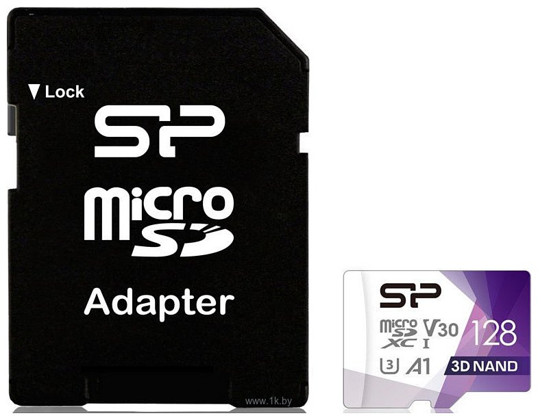 Фотографии Silicon Power Superior Pro microSDXC SP128GBSTXDU3V20AB 128GB + SD adapter