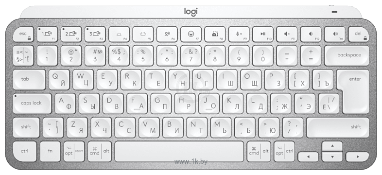 Фотографии Logitech MX Keys Mini light-gray