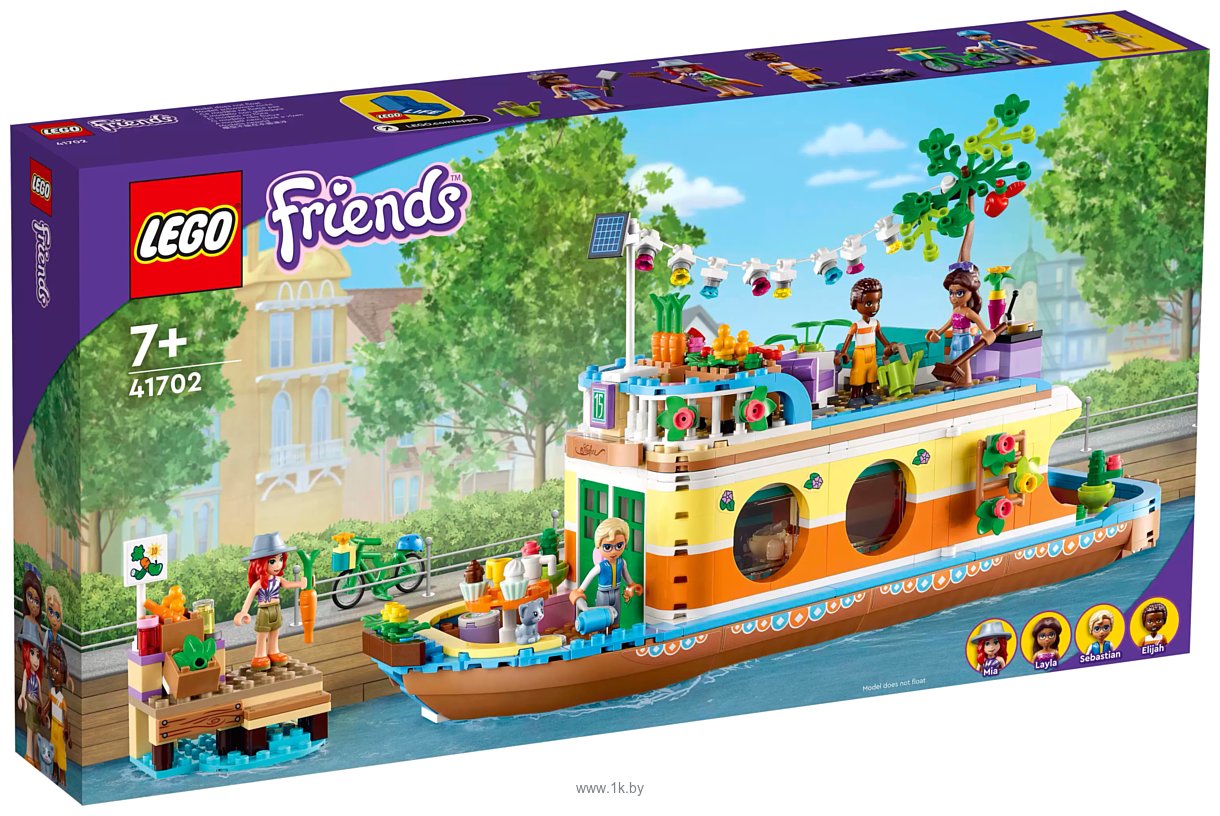 Фотографии LEGO Friends 41702 Плавучий дом на канале