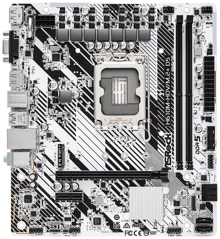 Фотографии ASRock H610M-HDV/M.2+ D5