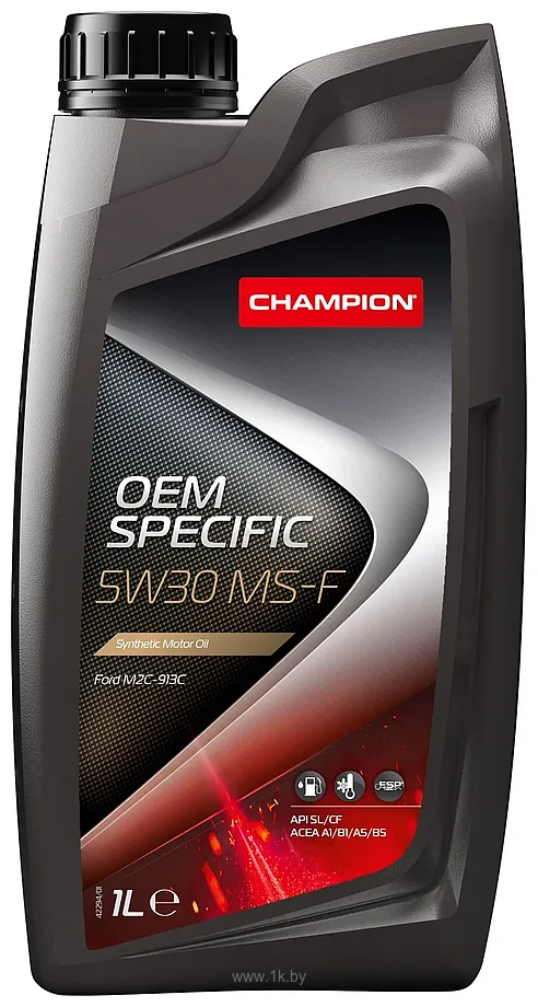 Фотографии Champion OEM Specific MS-F 5W-30 1л Фотографии Champion OEM Specific MS-F 5W-30 1л