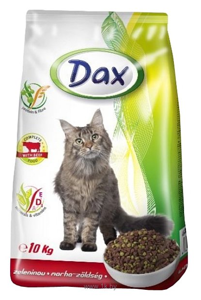 Фотографии DAX Говядина для кошек сухой (10 кг)