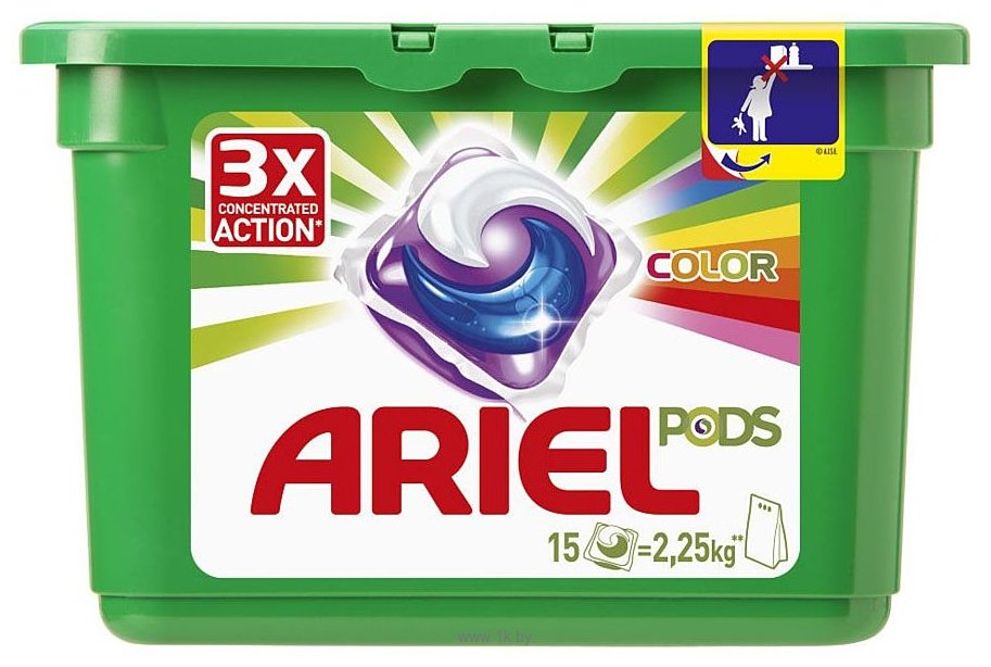 Фотографии Ariel 3 в 1 Color (15 шт)