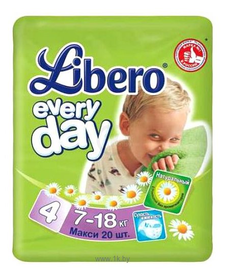 Фотографии Libero Everyday Maxi 4 (20 шт.)