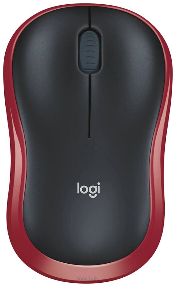 Фотографии Logitech M186 black/red