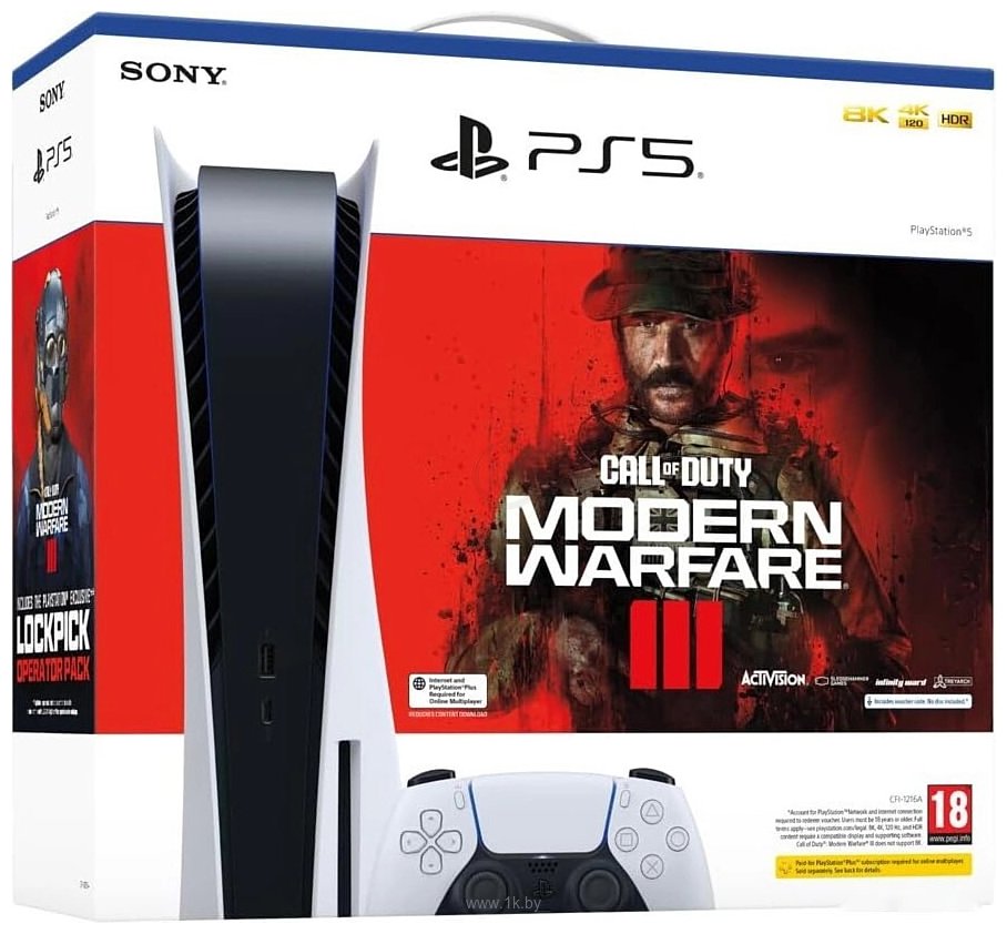 Фотографии Sony PlayStation 5 + Call Of Duty Modern Warfare III