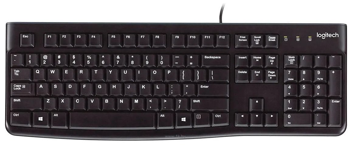 Фотографии Logitech K120 920-002583 нет кириллицы